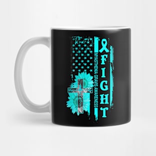 Sun Crossing Myasthenia Gravis Awareness Mug